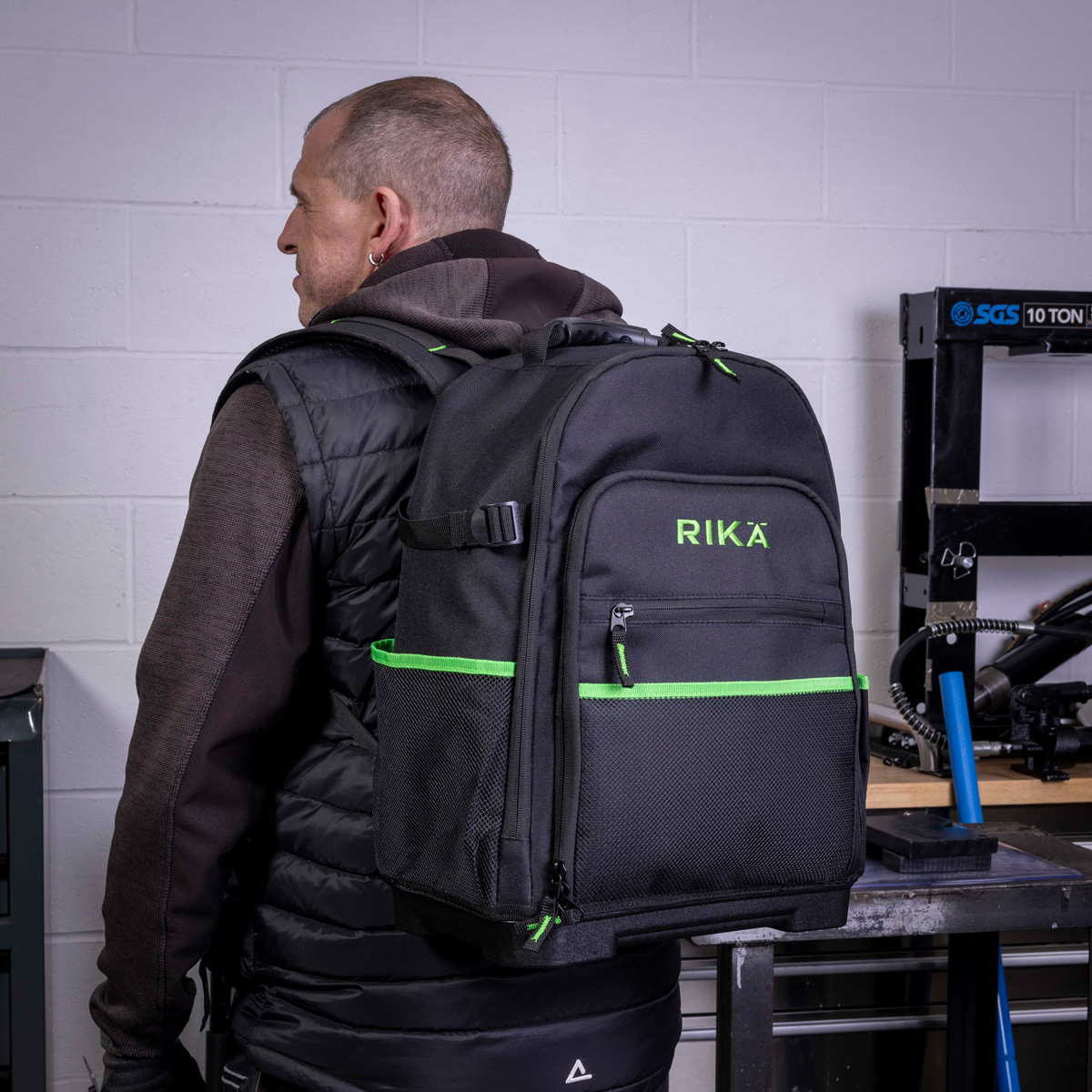 Rikä 25-Litre Heavy-Duty Tool Backpack